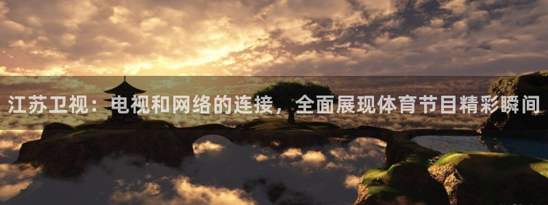 9255tv直播nba在线直播：江苏卫视：电视和网络的连接，全面展现体育节目精彩瞬间